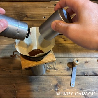 毎日ガレージで淹れる珈琲もアウトドアへの持ち出しも両方イケる_愛着ある道具として長く珈琲を楽しもう