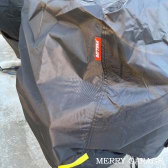 実際にハーレーXL883Lにデイトナのバイクカバーを使っている感想_感想1.サイズ感がバッチリで驚く！