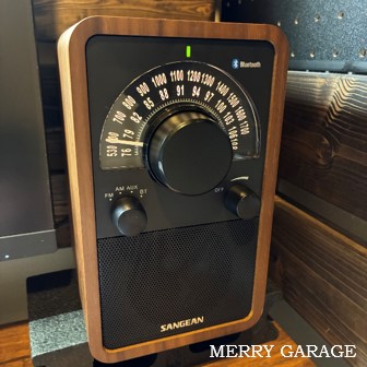 SANGEAN WR-304はFM/AMラジオ搭載のBluetoothスピーカー!_③レトロな雰囲気漂うアナログダイヤル